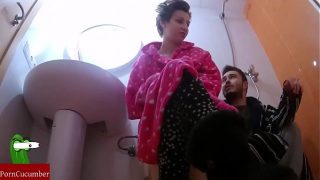 An evening fucking hard in the toilet