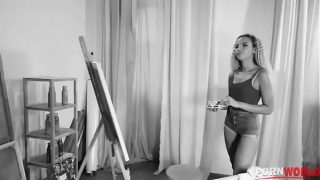 Dark skinned Dutch babe Romy Indy nailed in doggie style and reverse cowgirl