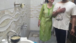 Indian Bihari Maid Boobs Sucking And Standing Fucking Pussy By Owner