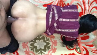 Indian Marathi Bhabi Doggy Style Fucking Pussy And Ass By Dever