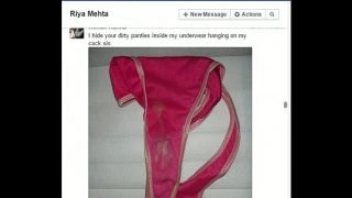 Indian not brother rohan fucks sister riya on facebook chat