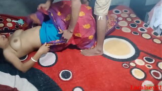 Indian Sexy Aunt Deep Fuck And Boobs Sucking By Nephew