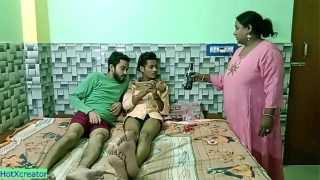 Indian Tamil bhabhi fucking by dewar on honeymoon sex mms