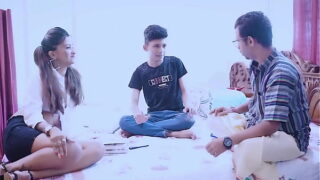 Indian Village Aunty With Two Horny Call Boy Sex Video