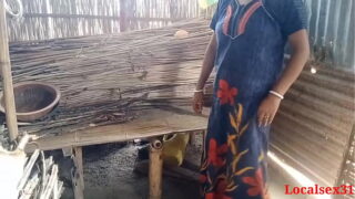 Punjabi village Couple Standing Style Anal Sex in outdoor