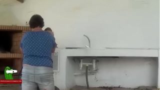 She licks his face and neck and then fucks with him