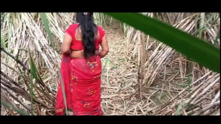 Telugu Aunty Fucked Hairy Pussy With Oral Sex By Lover In Outdoor