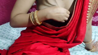 Telugu Bhabhi First Night Suhagraat Sex with Her Devar